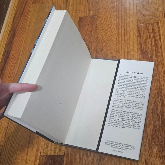Forgotten Realms The Silent Blade by R.A. Salvatore ~ Hardcover October 1998 - Picture 11 of 13